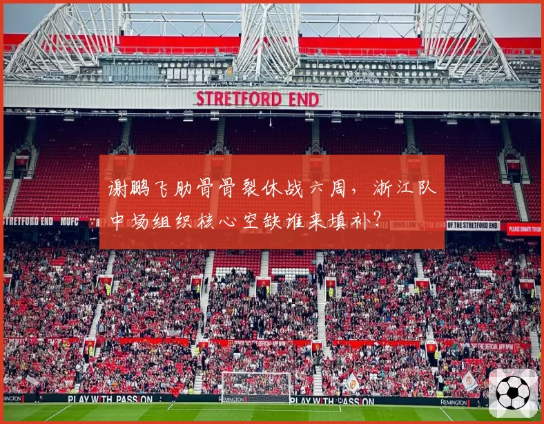 谢鹏飞肋骨骨裂休战六周,浙江队中场组织核心空缺谁来填补?